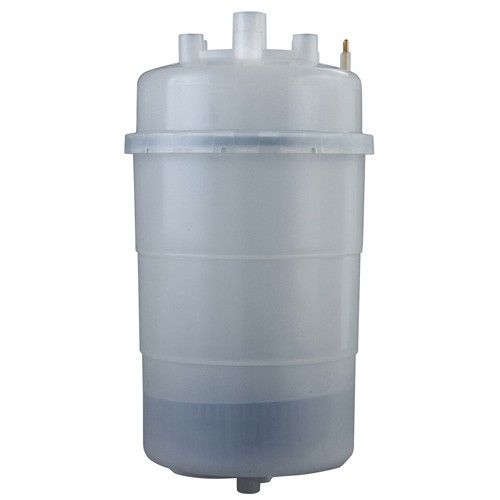 HygroMatik disposable steam humidifier cylinder with electrode ports and water level sight glass