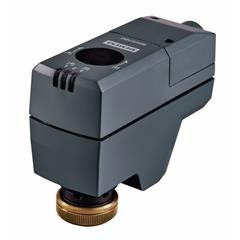 Siemens SSD131.09UT electromotoric valve actuator 300N with brass adapter for VPP and VPI combi valves