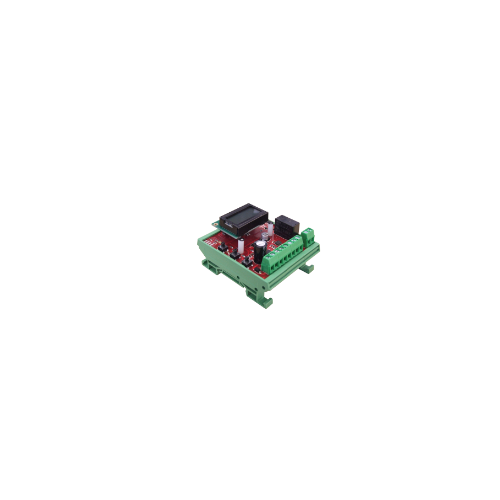 Axio AX-ET-1L-24 Single Stage Electronic Thermostat with LCD display and DIN rail mount.