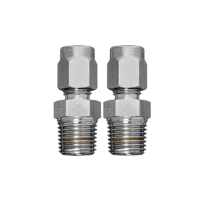 A-22WP-A04 - Belimo Pipe connector, Brass, Screw connection set 6 mm brass, 2 pcs.