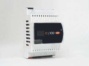 P+D000NH1DLF0 - Carel cPCO MINI High End DIN mounted, USB, NFC, ExV,BMS,FB, CAN 