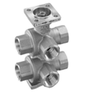 R3015-P25-P25-B2 - Belimo 6-way characterised control valve, DN15