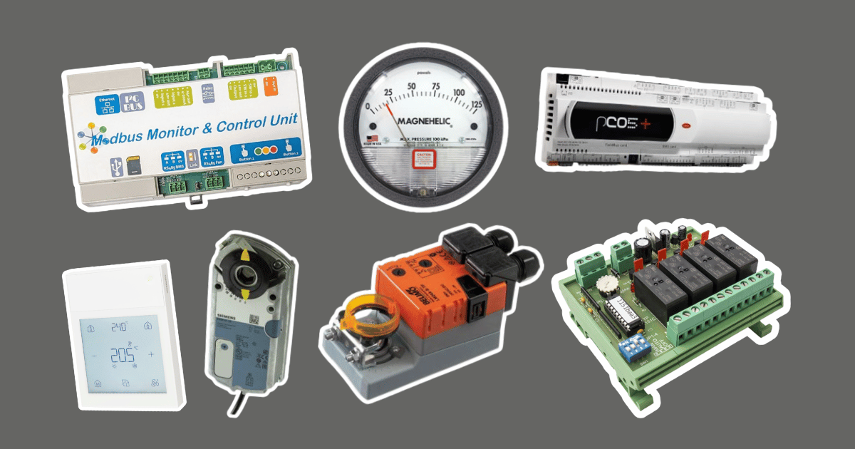 HVAC controls maintenance checklist showing essential inspection points for sensors, actuators, controllers, and system performance.